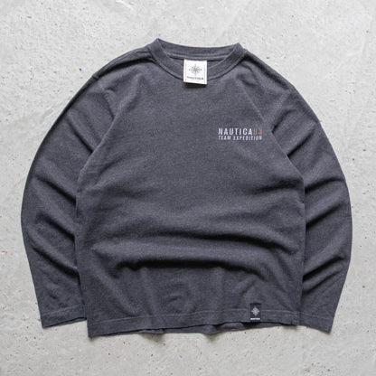 Nautica Expedition Search & Rescue Long Sleeve Tee - 2000s (M)