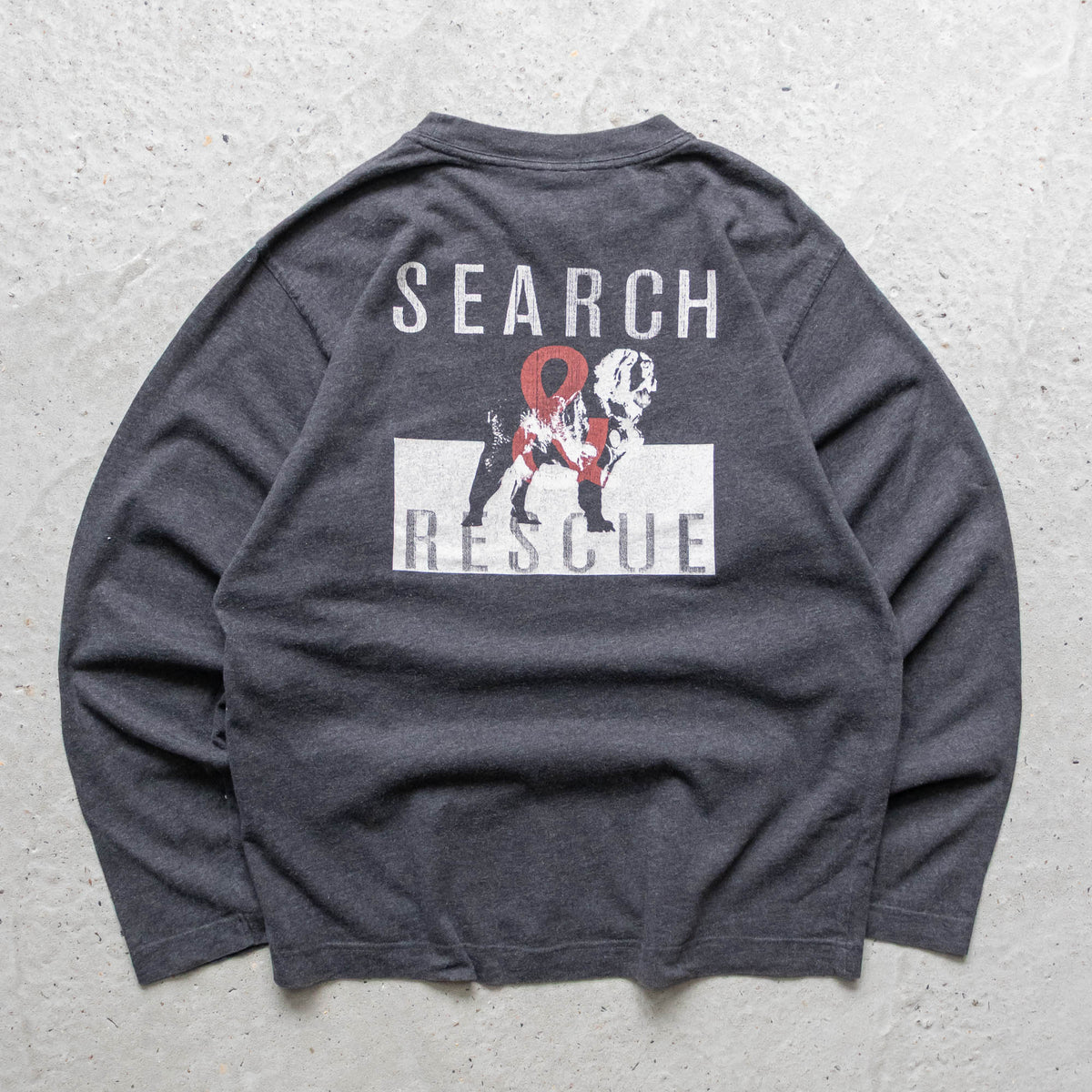 Nautica Expedition Search & Rescue Long Sleeve Tee - 2000s (M)