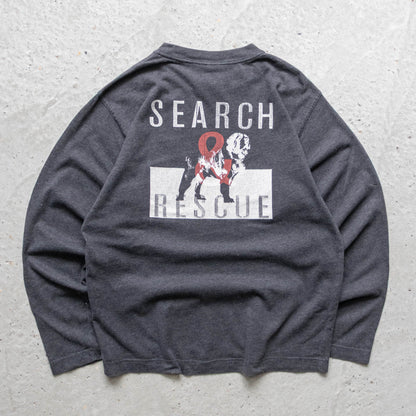 Nautica Expedition Search & Rescue Long Sleeve Tee - 2000s (M)