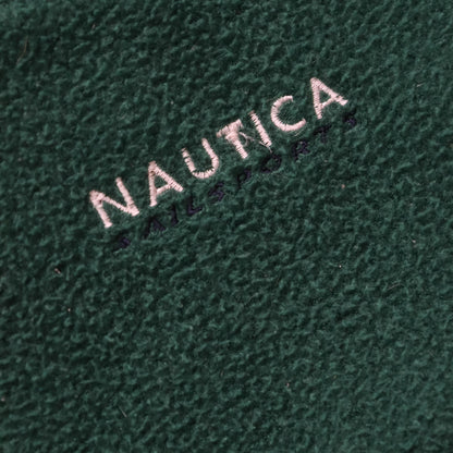 Nautica Sailsports 1/4 Zip Fleece Pullover - 90s (L)