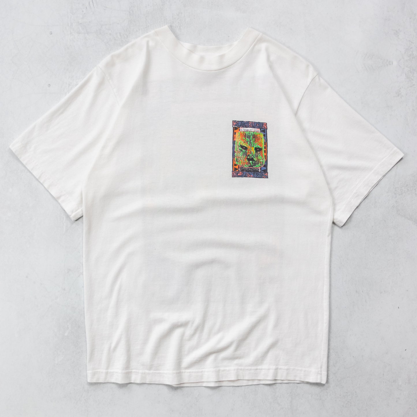 Vintage 90s Quiksilver Ocean Tribe Tee - M