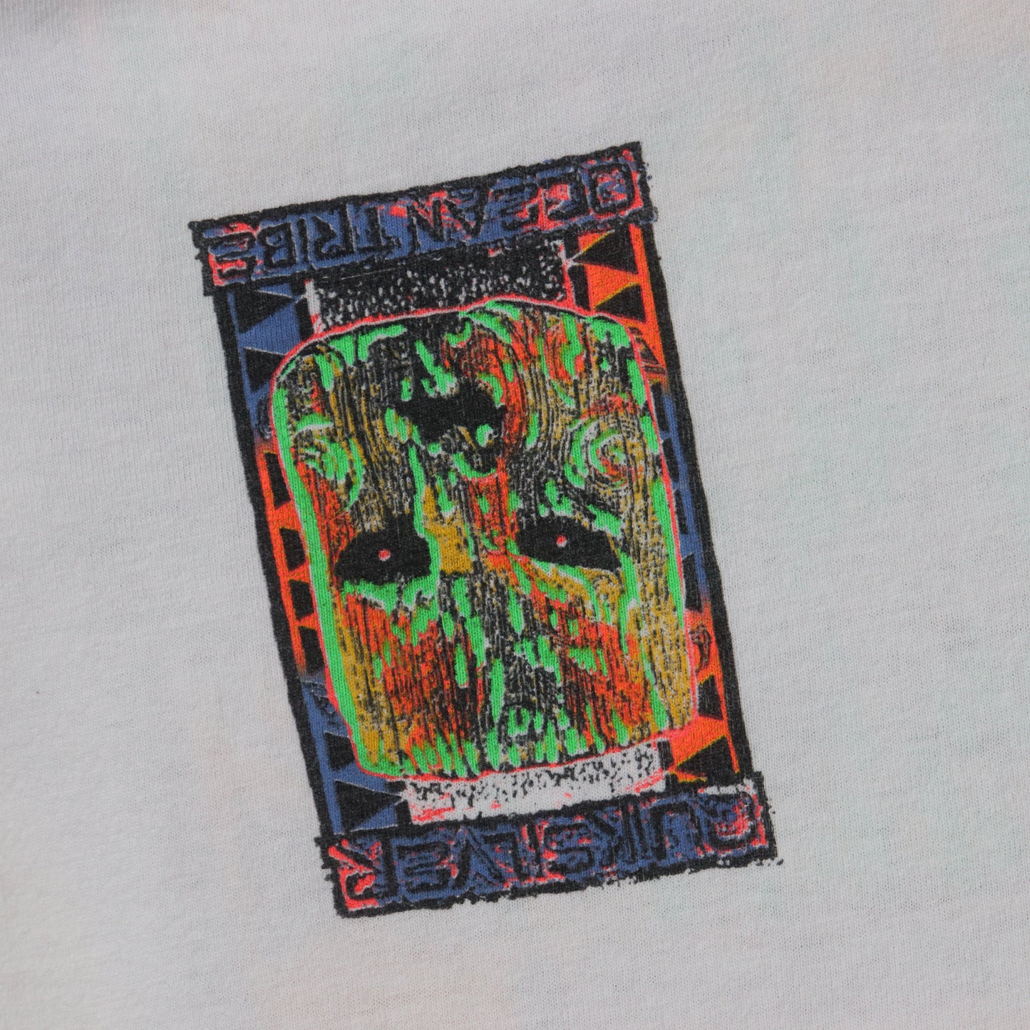 Vintage 90s Quiksilver Ocean Tribe Tee - M