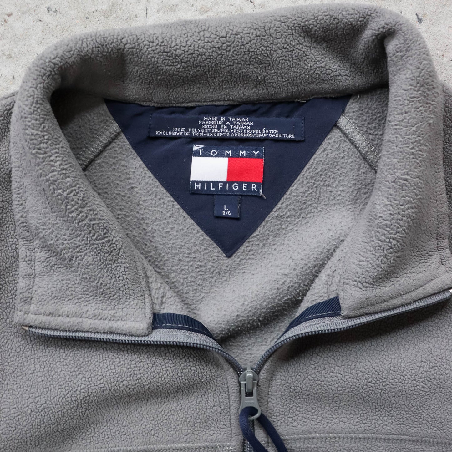 Tommy Hilfiger Athletics Fleece Jacket - 90s (L)