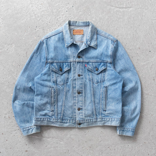 Vintage 80s Levi's Type 3 Denim Trucker Jacket - L