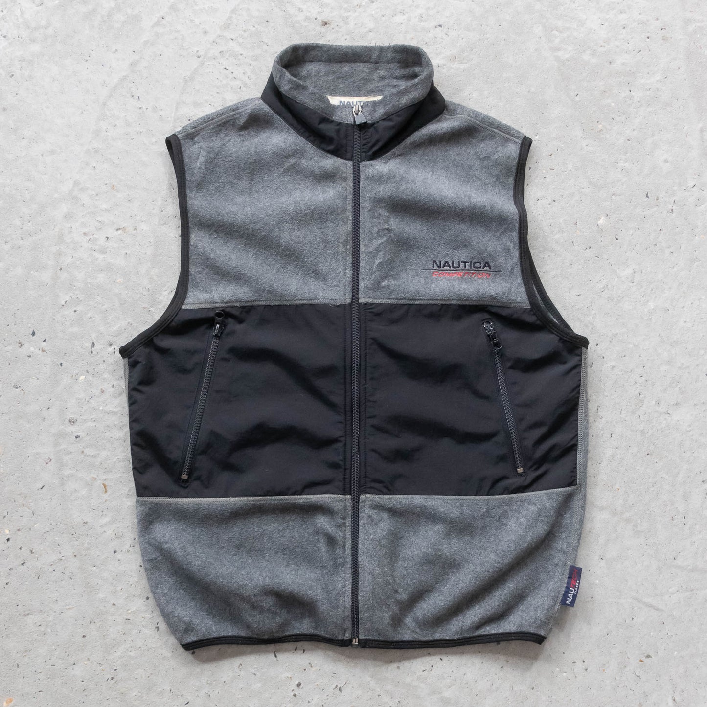 Nautica Competition Fleece Utility Vest - 90s (M)