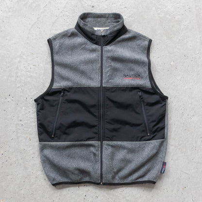 Nautica Competition Fleece Utility Vest - 90s (M)