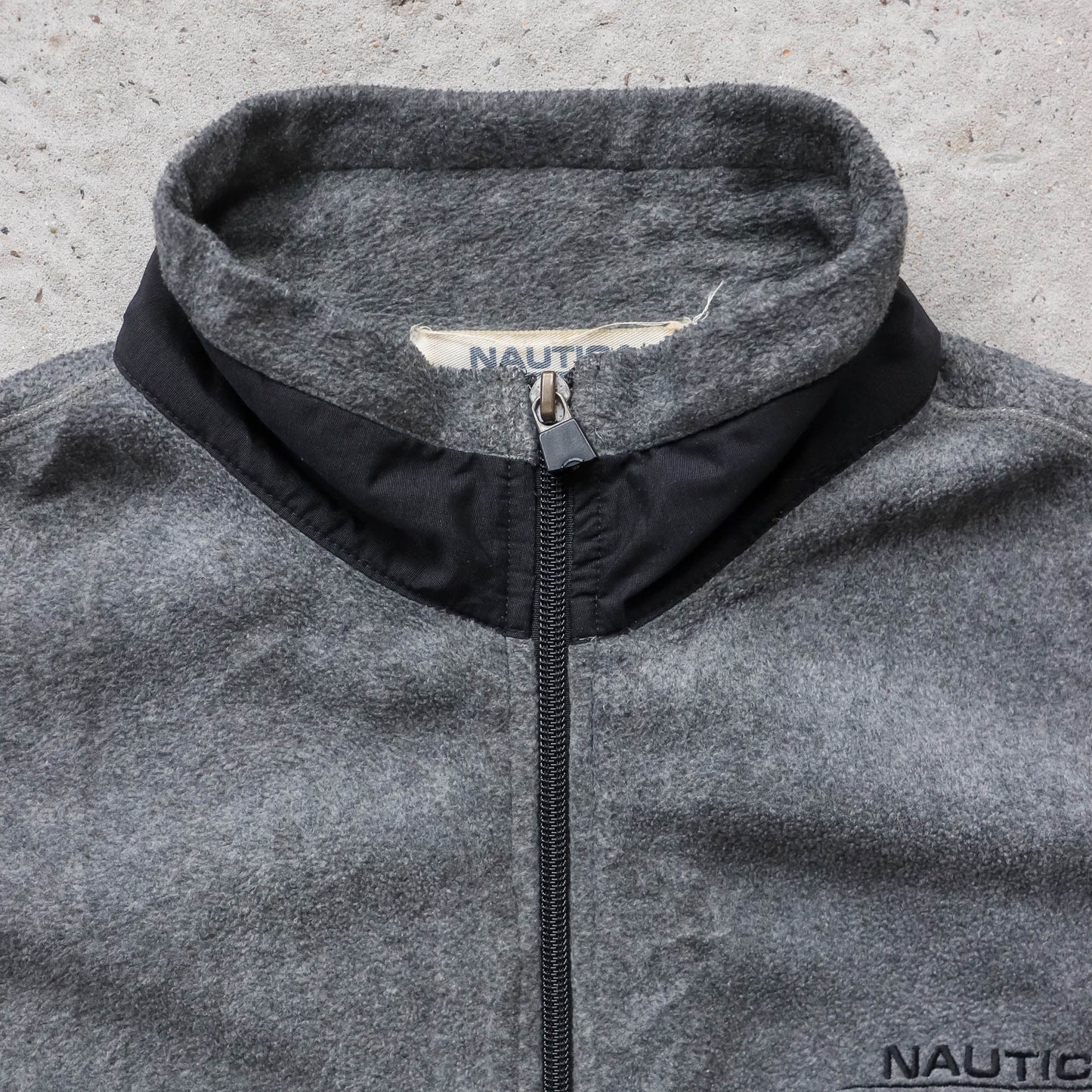Nautica Competition Fleece Utility Vest - 90s (M)