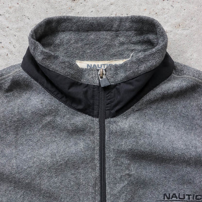Nautica Competition Fleece Utility Vest - 90s (M)