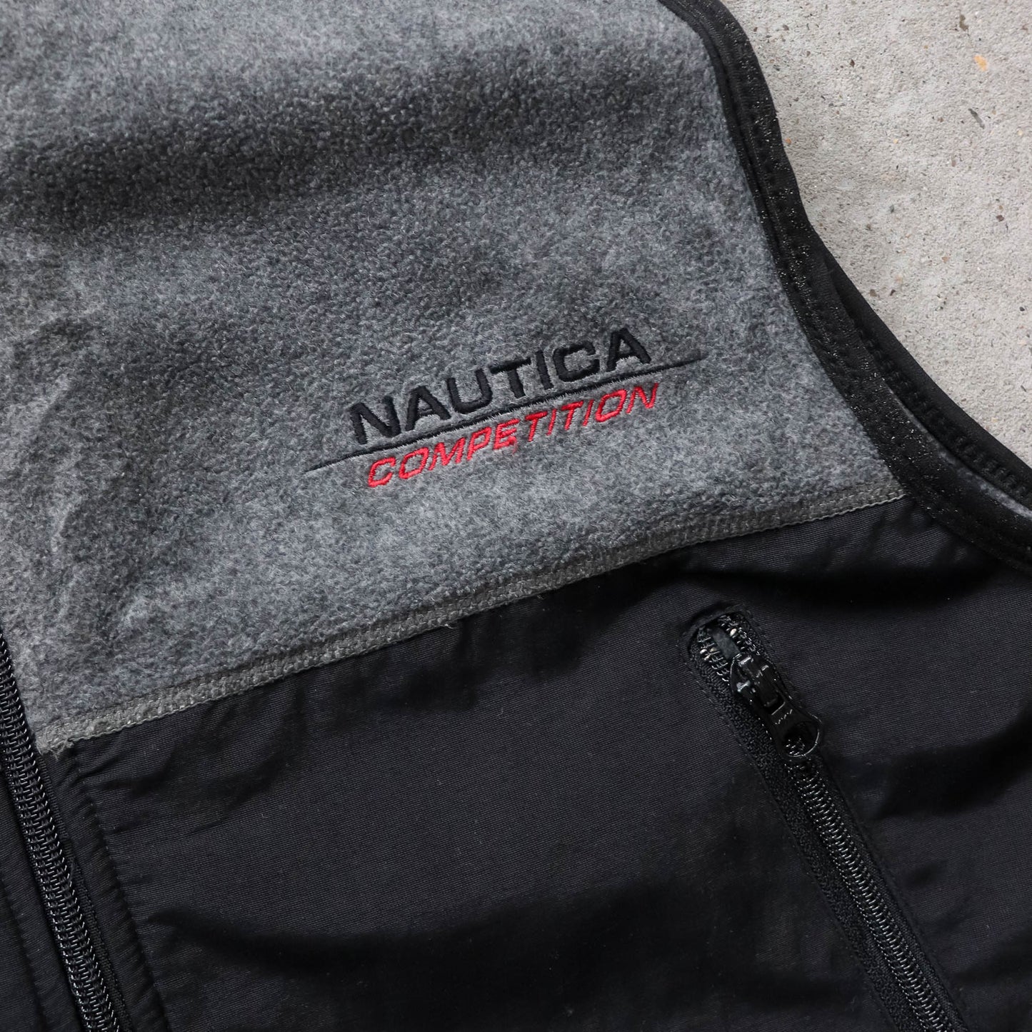 Nautica Competition Fleece Utility Vest - 90s (M)