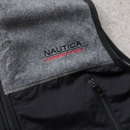 Nautica Competition Fleece Utility Vest - 90s (M)