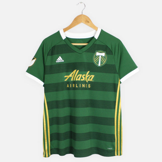 Portland Timbers 2019/20 Home Adidas MLS Jersey - S