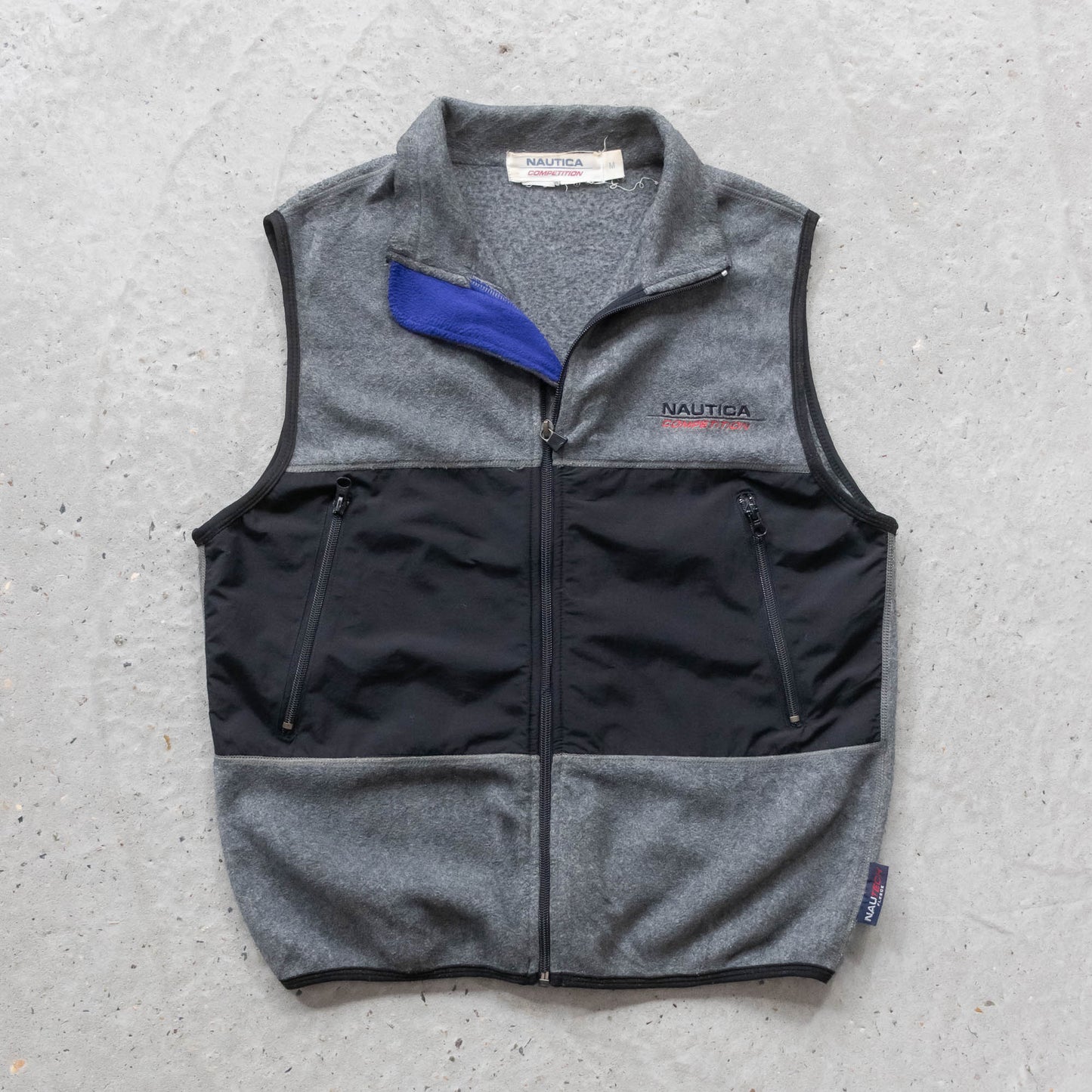 Nautica Competition Fleece Utility Vest - 90s (M)