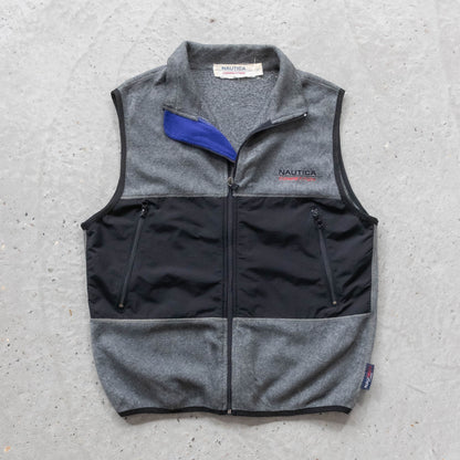 Nautica Competition Fleece Utility Vest - 90s (M)