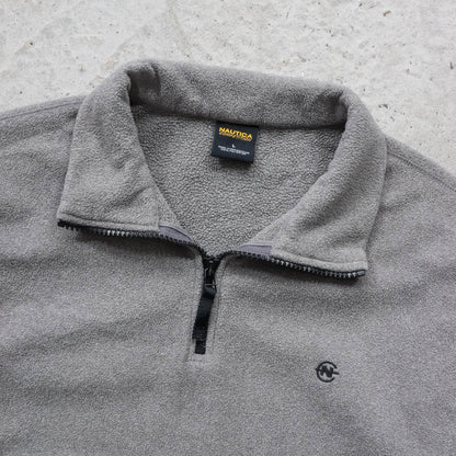 Nautica Competition 1/4 Zip Fleece Pullover - 90s (L)