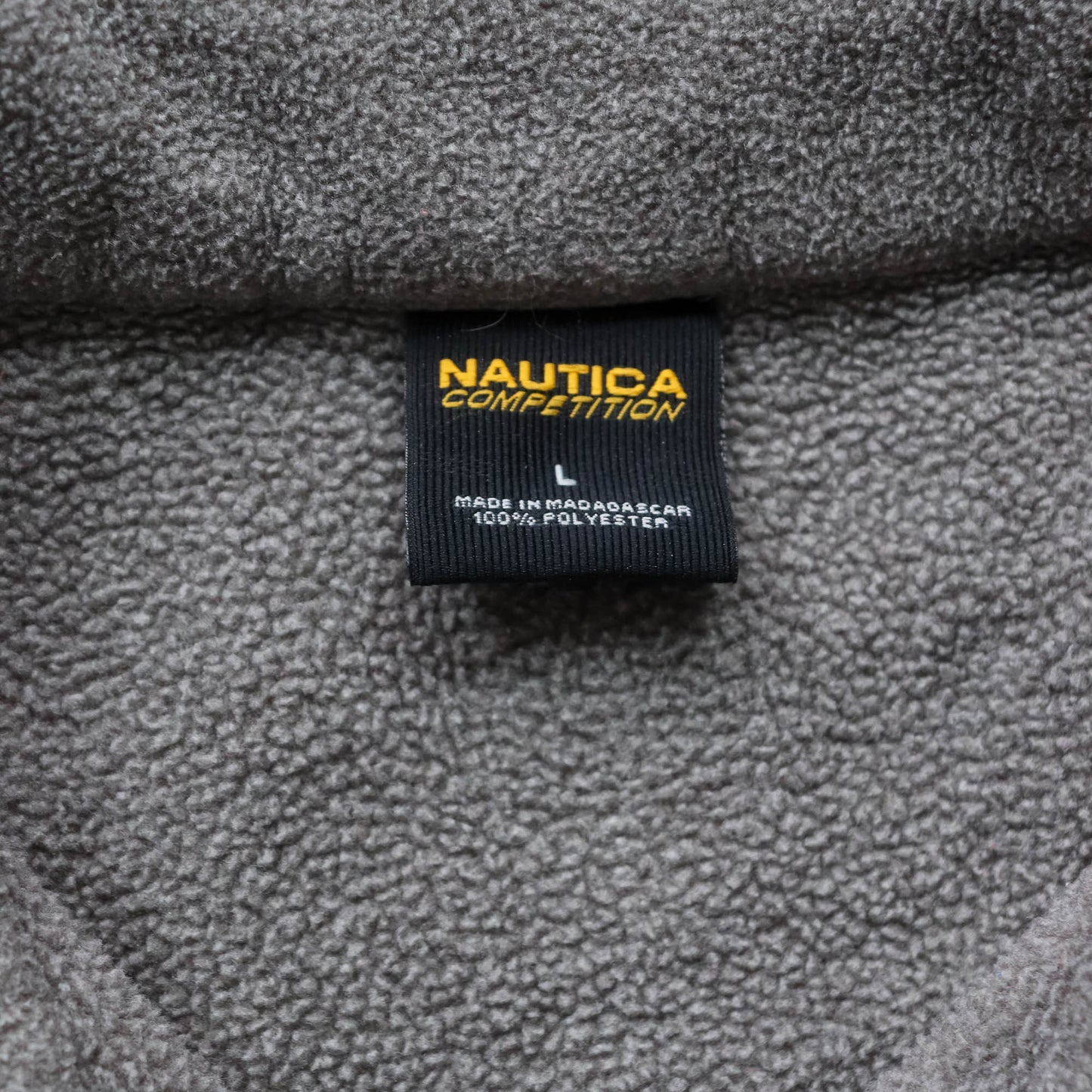 Nautica Competition 1/4 Zip Fleece Pullover - 90s (L)