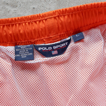 Polo Sport Ralph Lauren Spellout Swim Shorts – 90s (L)