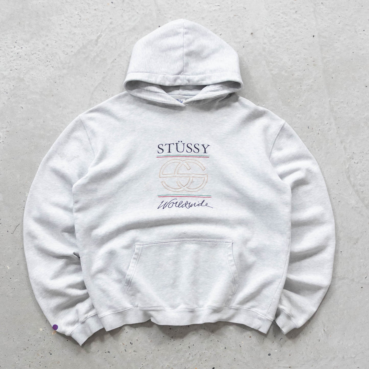 Stussy Embroidered Gucci Hoodie - 2000s (L)