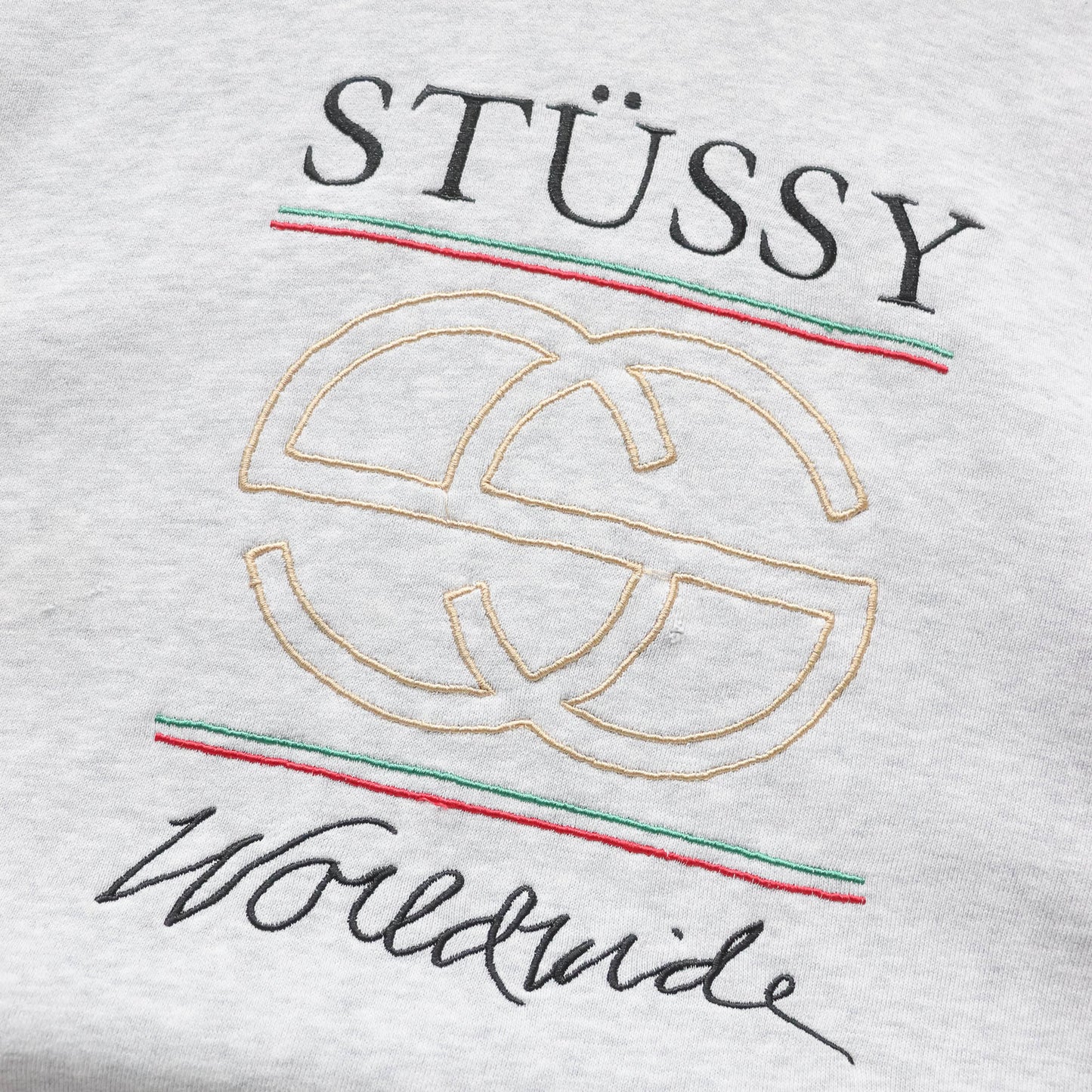 Stussy Embroidered Gucci Hoodie - 2000s (L)