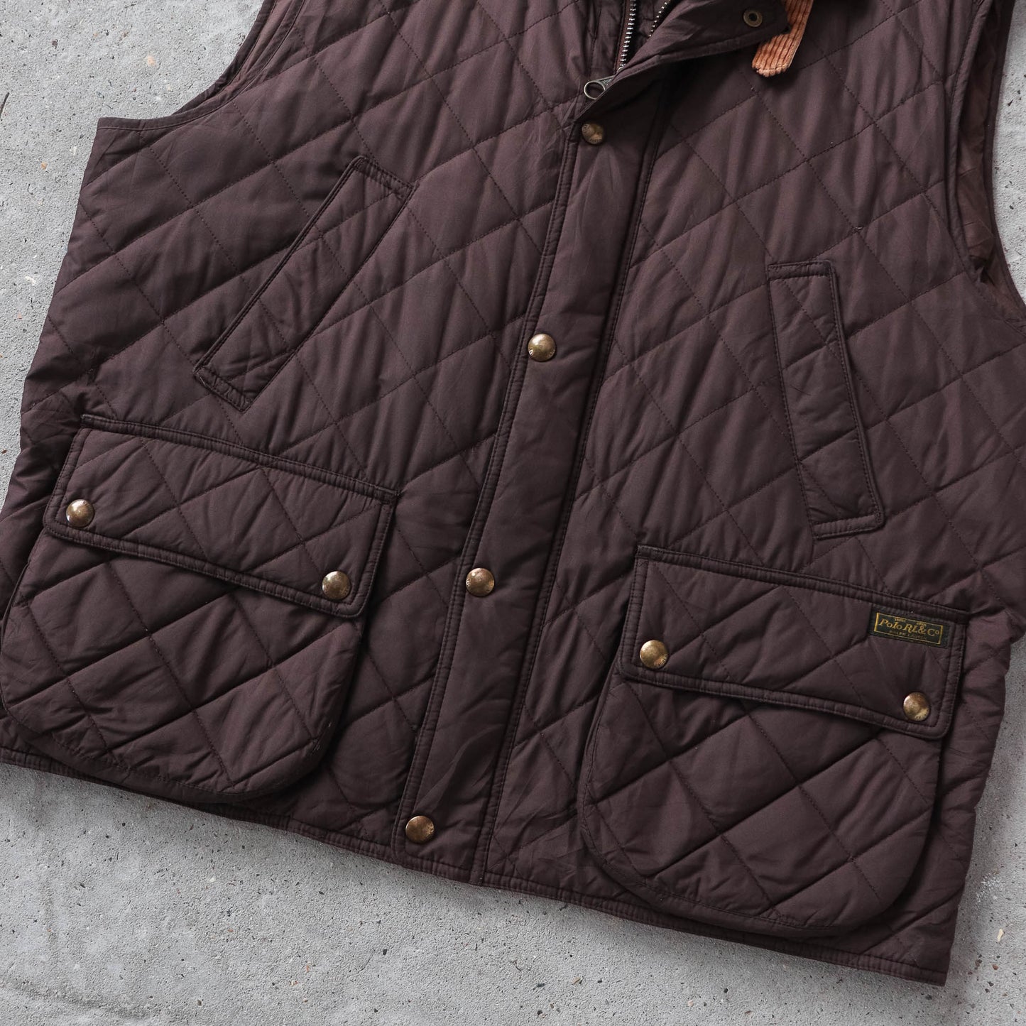 Vintage 2000s Polo Ralph Lauren Quilted Vest - XL
