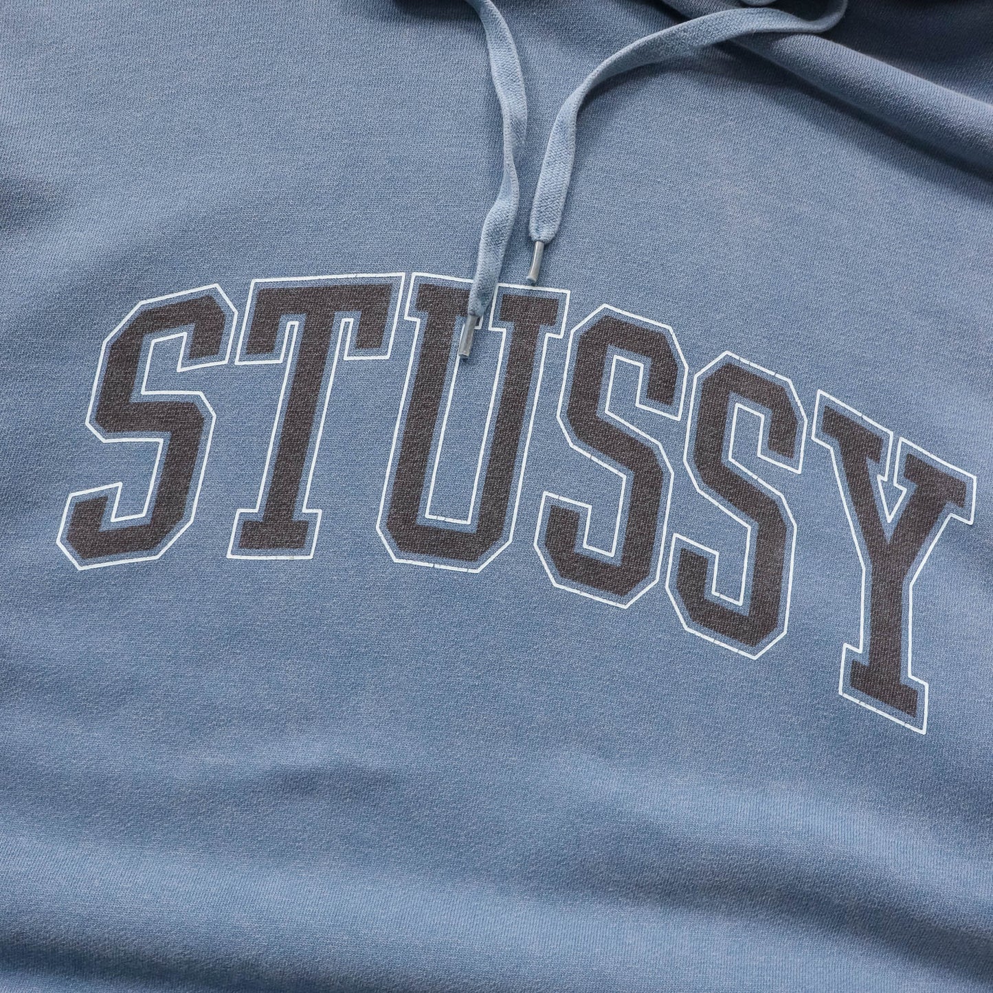 Stussy Spellout Pigment Dyed Hoodie - 2000s (L)