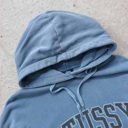 Stussy Spellout Pigment Dyed Hoodie - 2000s (L)