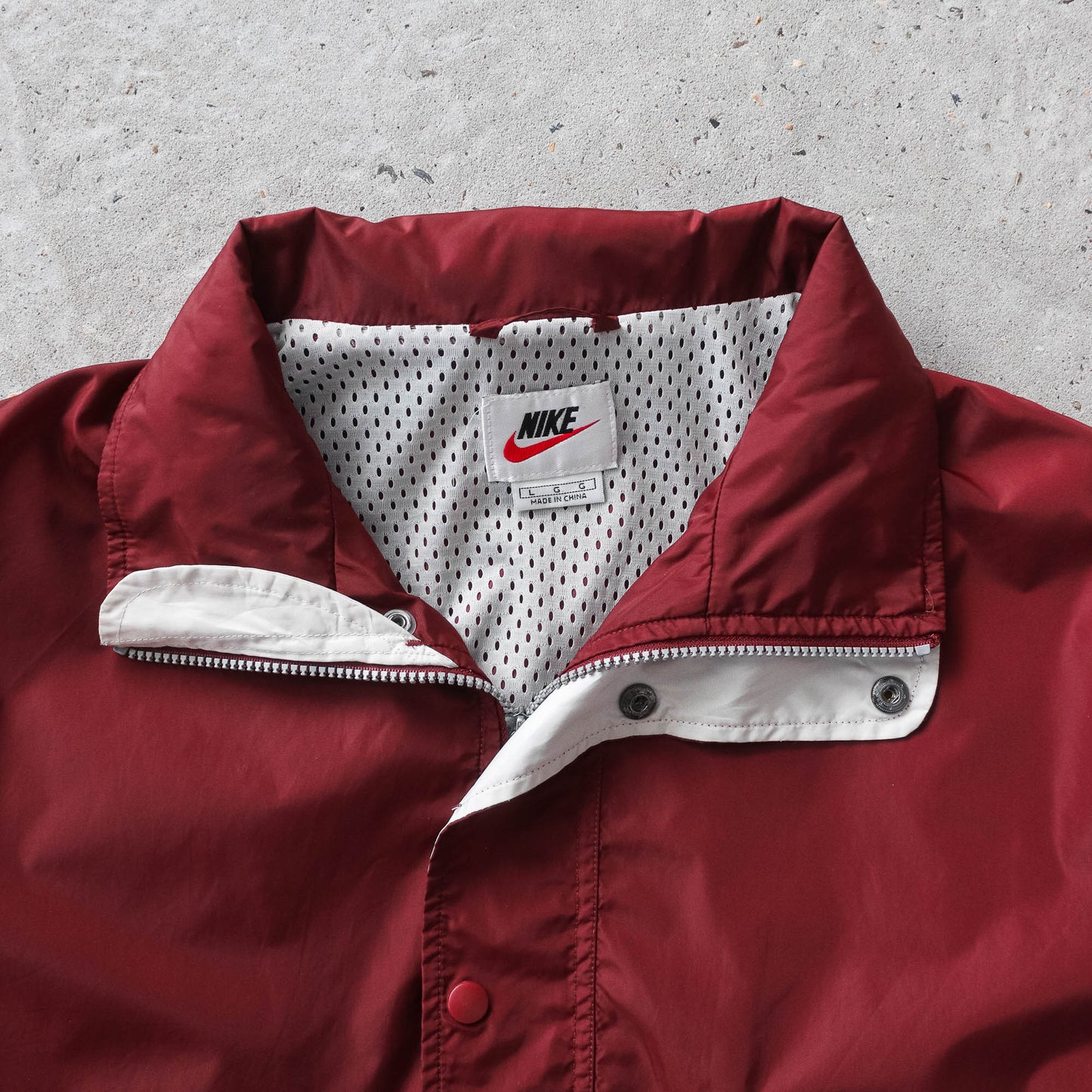 Vintage 90s Nike 1/4 Zip Anorak Jacket - L