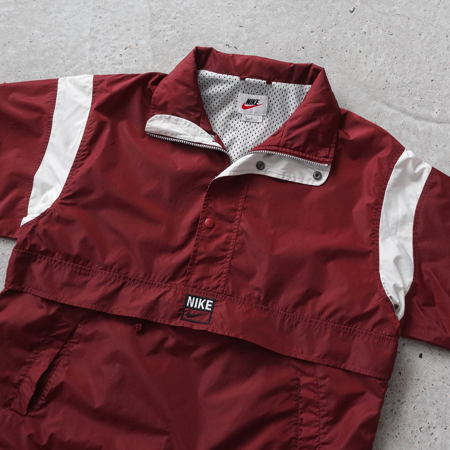 Vintage 90s Nike 1/4 Zip Anorak Jacket - L