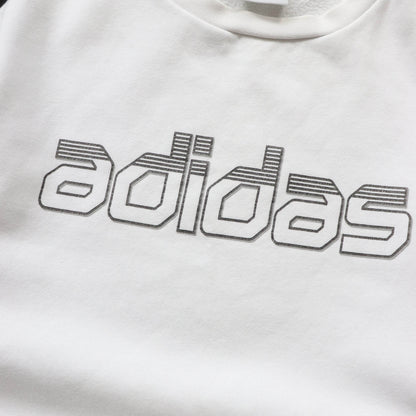 Adidas Spellout 3-Stripe Sweatshirt - 2000s (M)