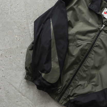 Vintage 90s Nike Two-Tone Windbreaker Jacket - XL