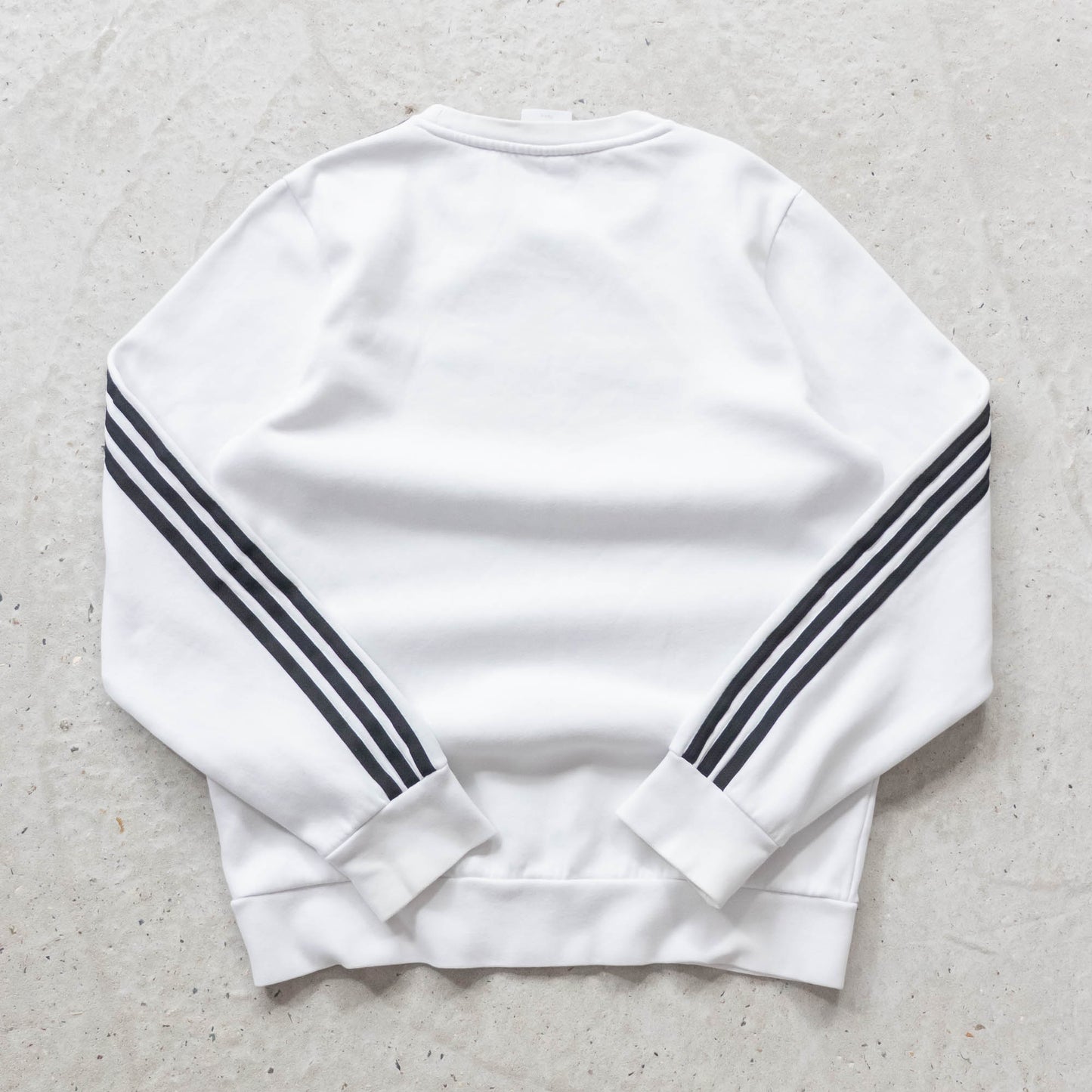 Adidas Spellout 3-Stripe Sweatshirt - 2000s (M)