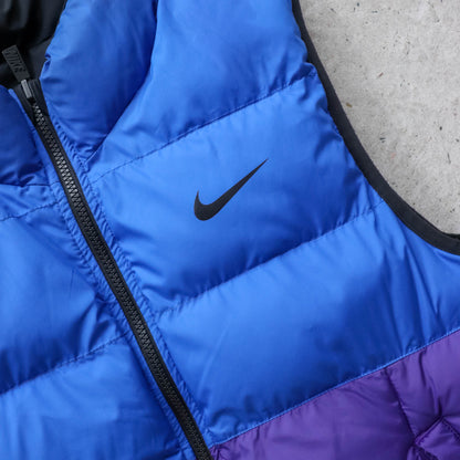 Nike Reversible Colourblock Puffer Vest - 2000s (M)