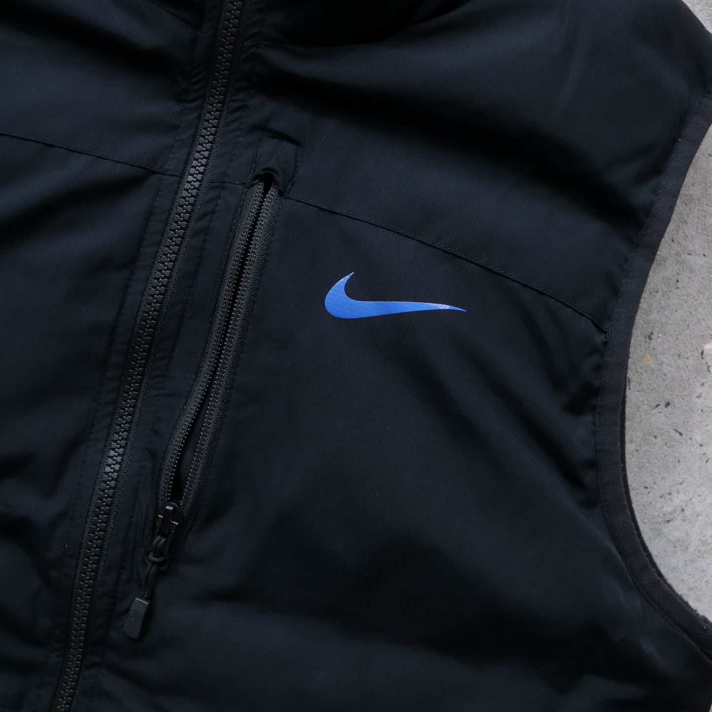 Nike Reversible Colourblock Puffer Vest - 2000s (M)