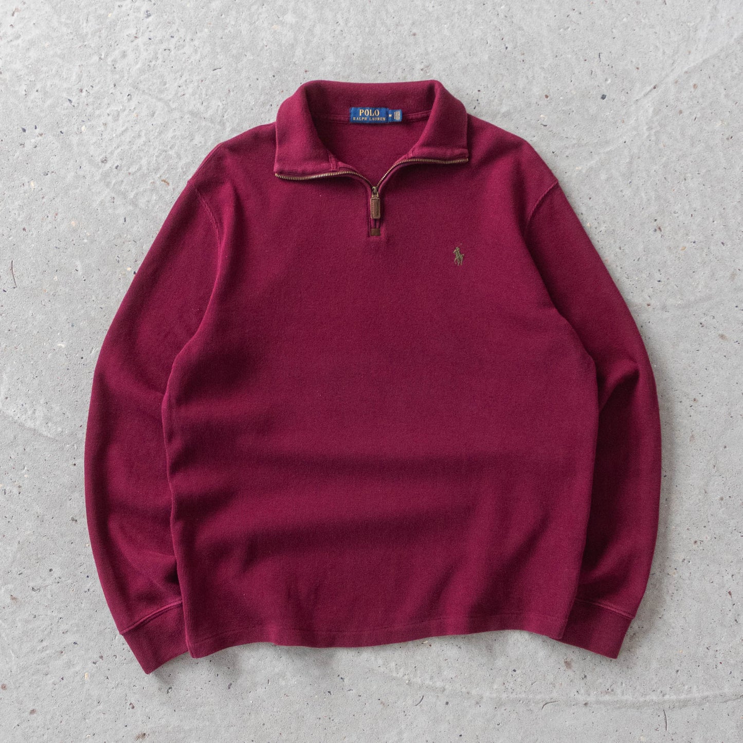 Vintage 2000s Polo Ralph Lauren 1/4 Zip Sweatshirt - M