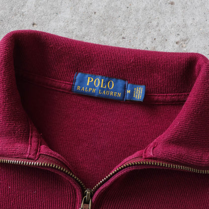Vintage 2000s Polo Ralph Lauren 1/4 Zip Sweatshirt - M