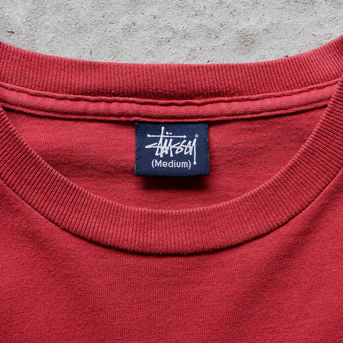 Stussy Crooked Tongues Corner Spot Tee - 2000s (M)