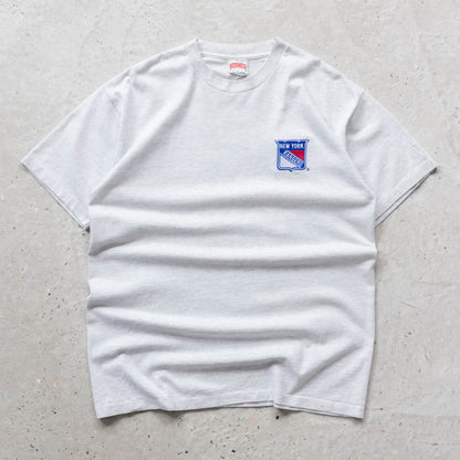 New York Rangers Embroidered NHL Tee - 90s (XL)