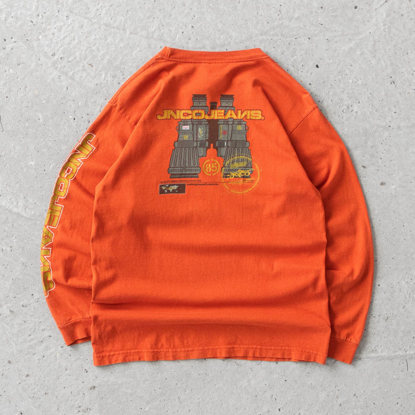 Vintage 90s JNCO Jeans Underground Substance Tee - M