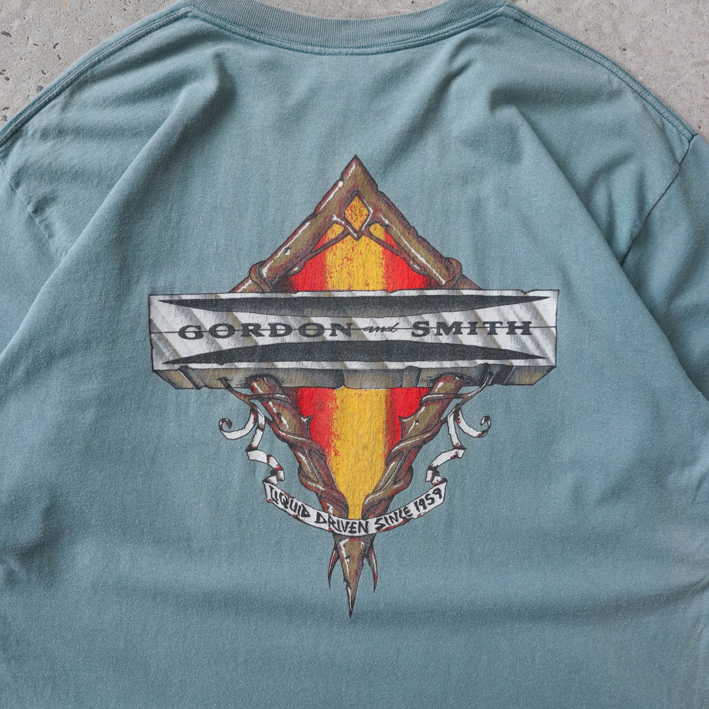 Vintage 90s Gordon & Smith Surf Tee - XL