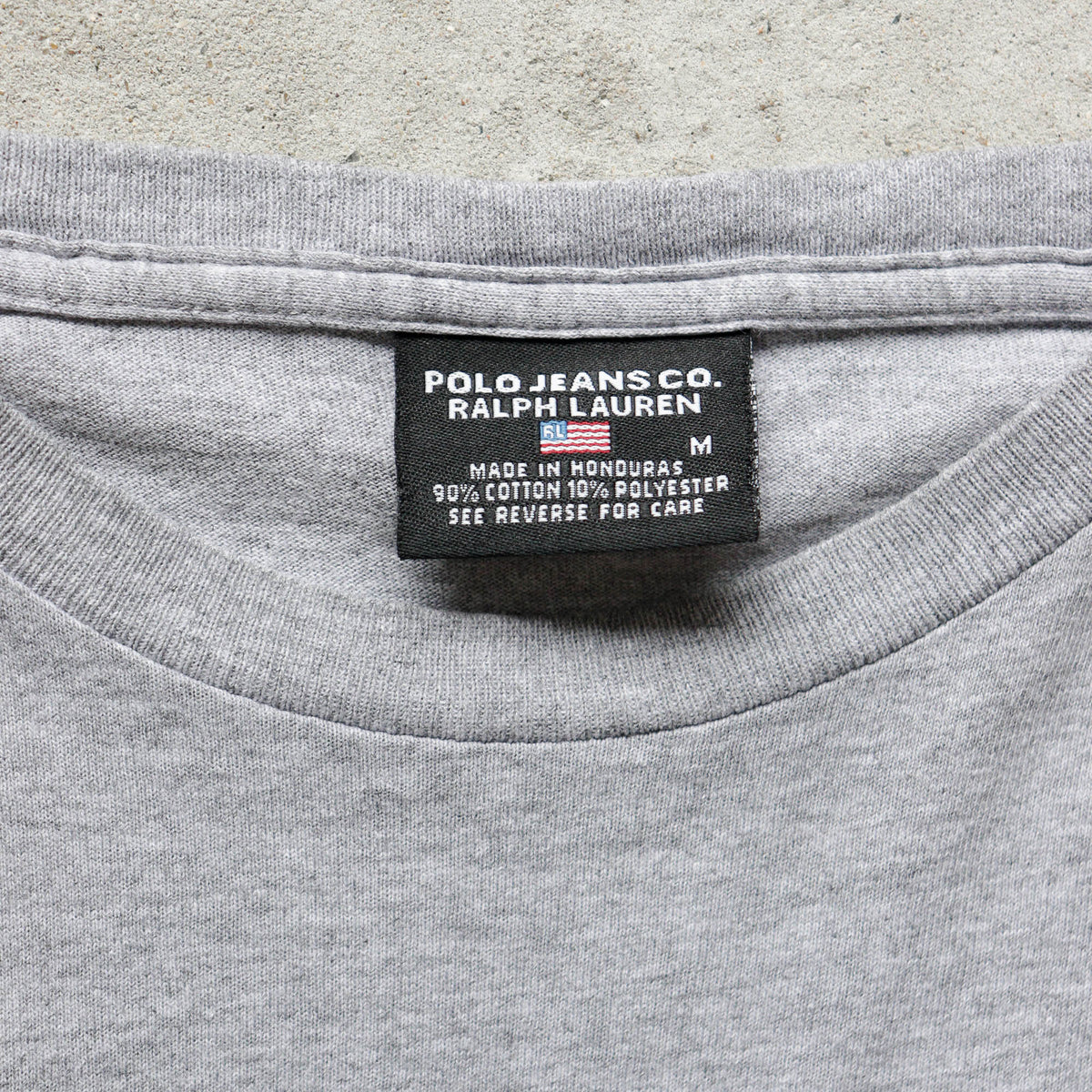 Polo Jeans Ralph Lauren Spellout Long Sleeve Tee – 90s (M)