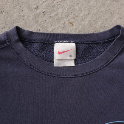 Vintage 90s Nike Spellout Sweatshirt - XL