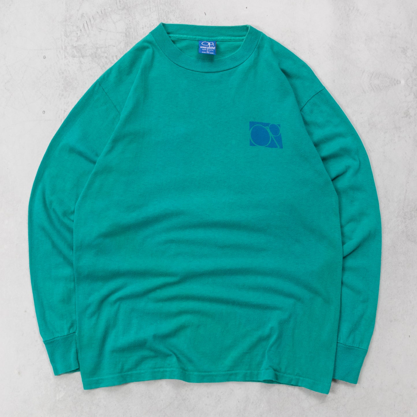 Vintage 1985 Ocean Pacific Longsleeve Tee - M