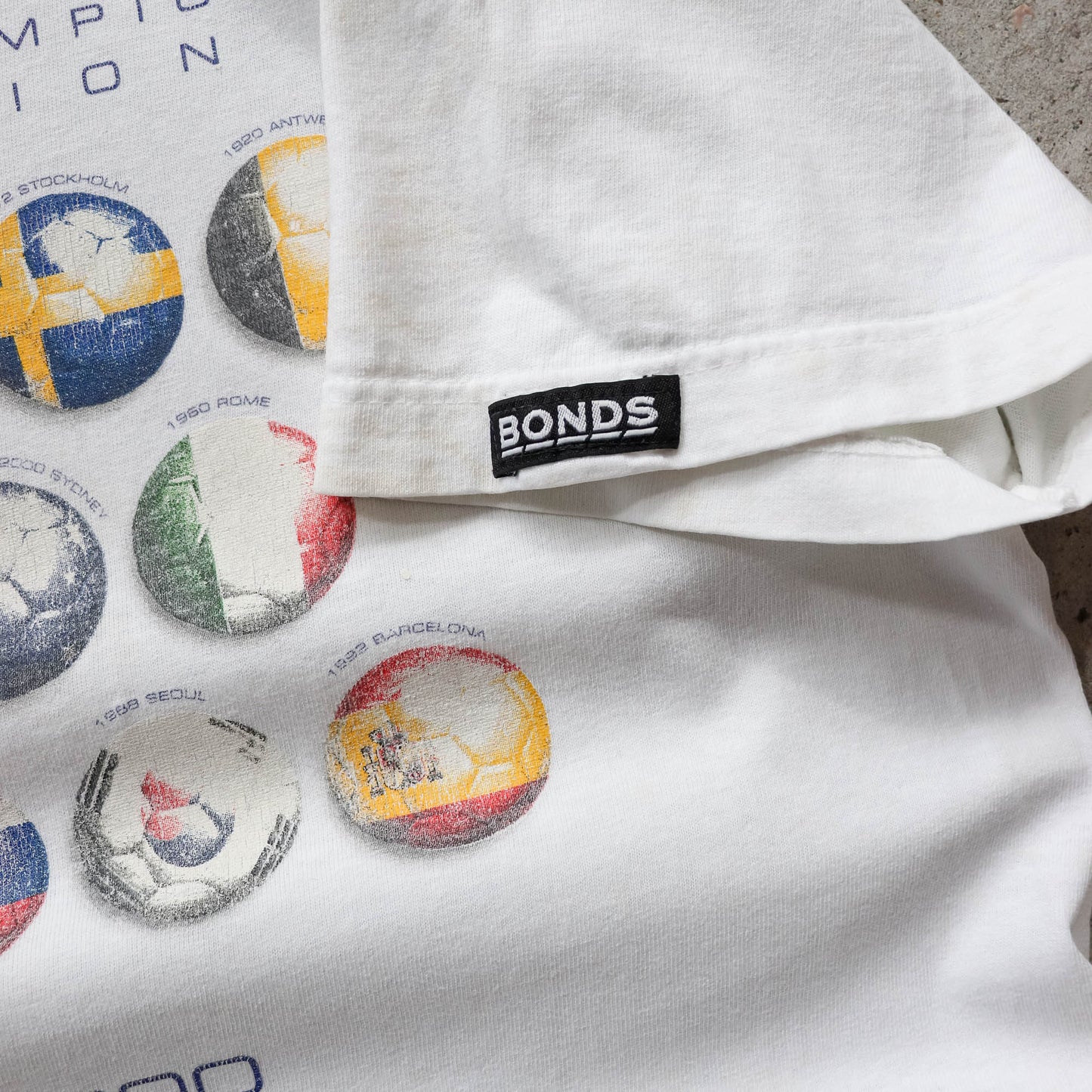 Sydney Olympics Bonds Graphic Tee - 2000 (S)