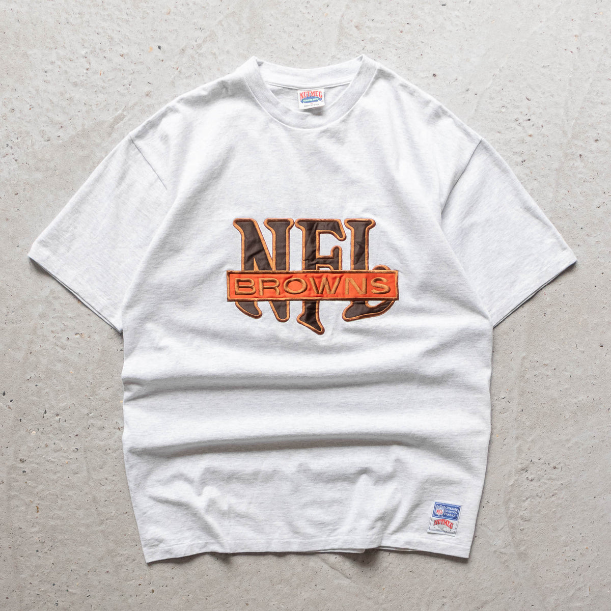 Cleveland Browns Embroidered NFL Tee – 90s (XL)