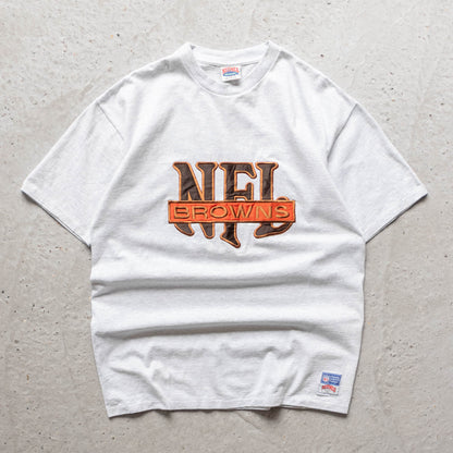 Cleveland Browns Embroidered NFL Tee – 90s (XL)