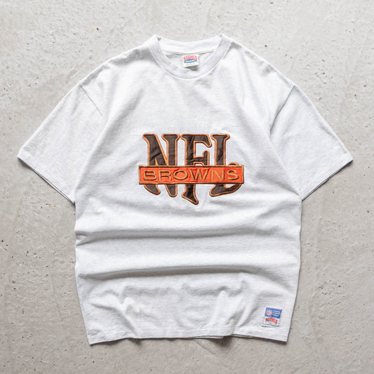 Cleveland Browns Embroidered NFL Tee – 90s (XL)