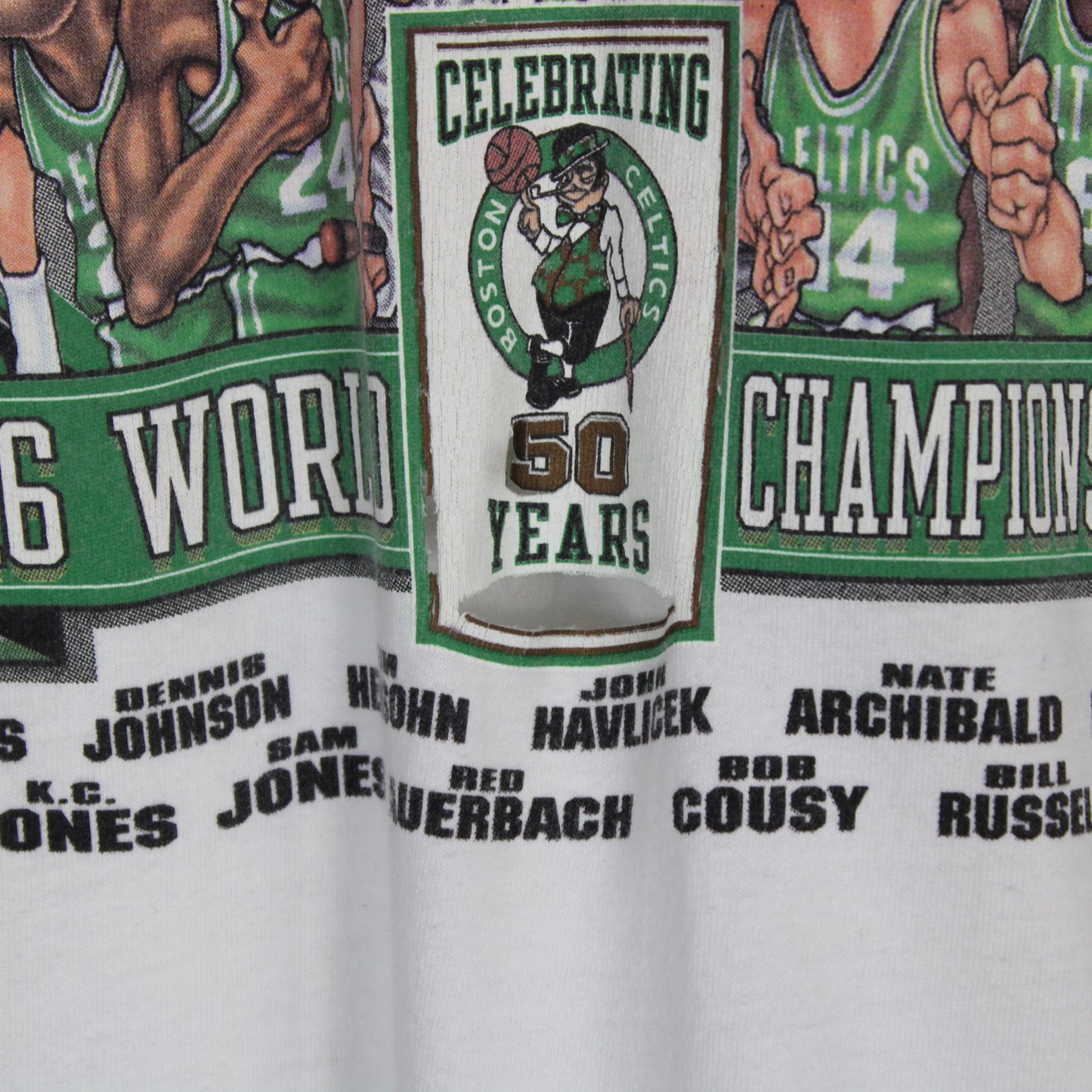 Vintage 1996 Boston Celtics NBA Tee - L