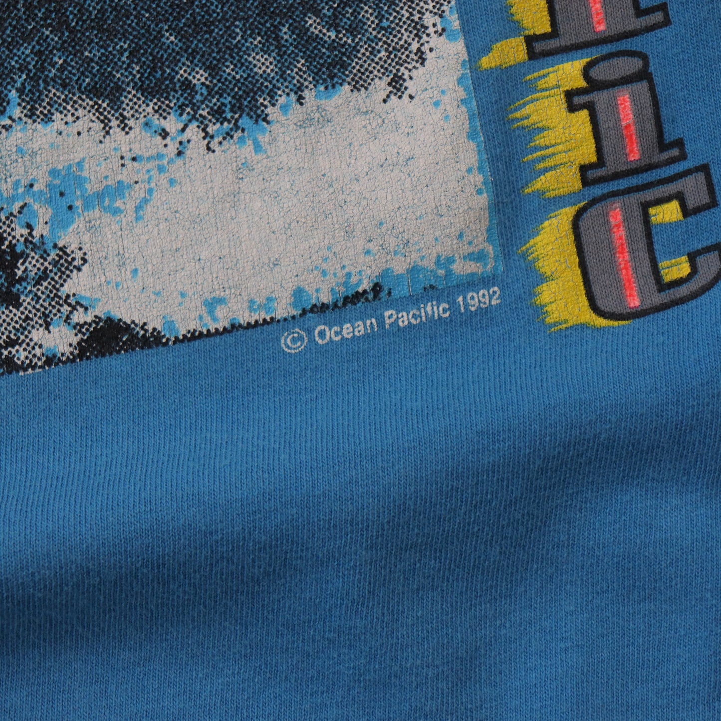 Vintage 1992 Ocean Pacific Graphic Tee - L