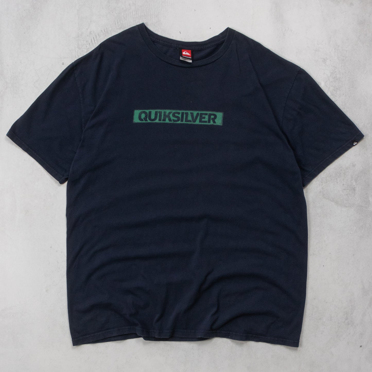 Vintage 2000s Quiksilver Spellout Tee - XXL