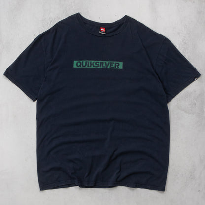Vintage 2000s Quiksilver Spellout Tee - XXL