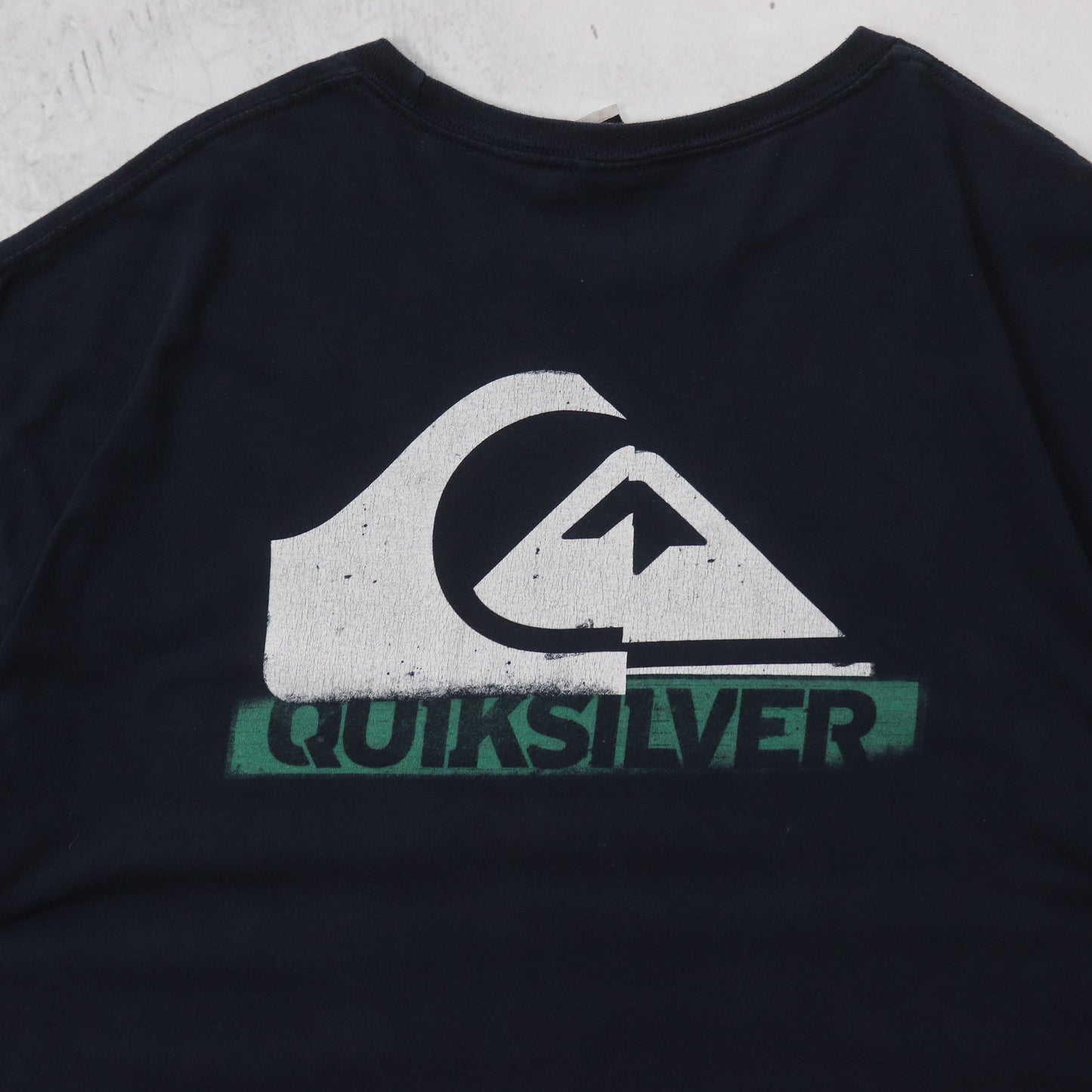Vintage 2000s Quiksilver Spellout Tee - XXL